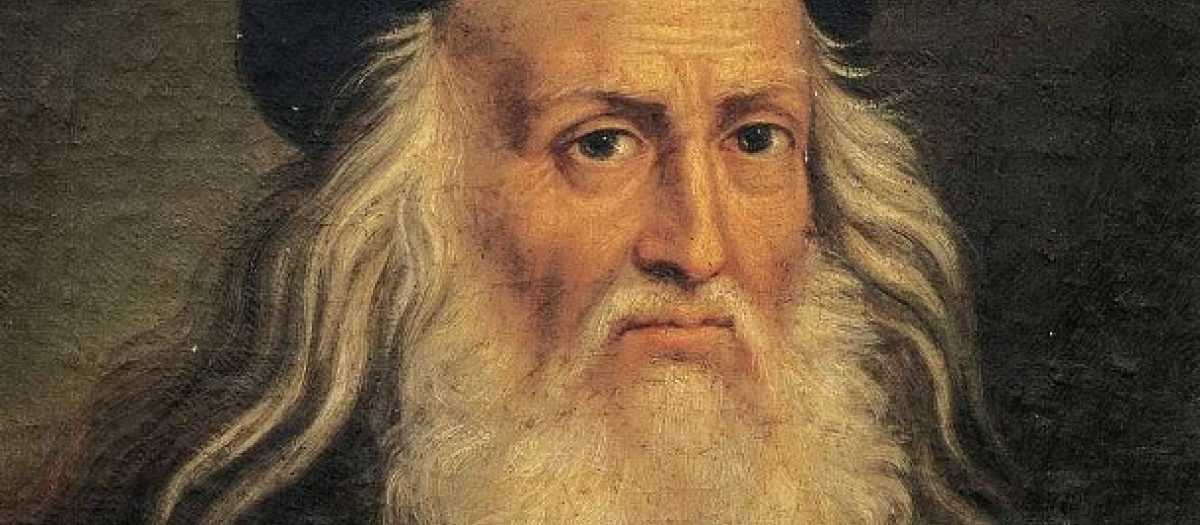 Retrato de Leonardo da Vinci (1853)