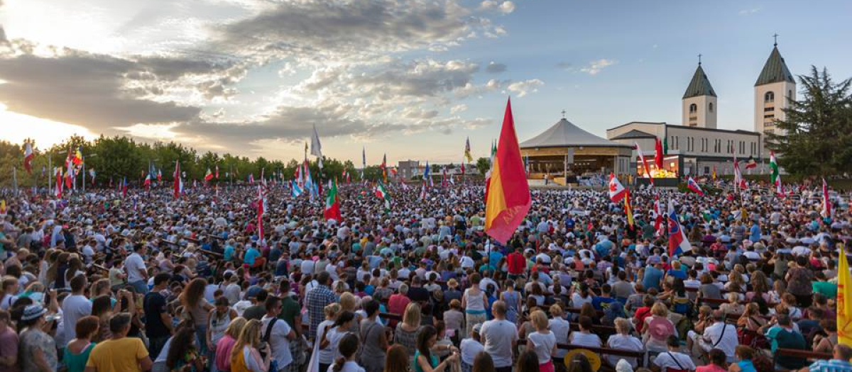 El festival de Medjugorje reúne a jóvenes de todo el mundo