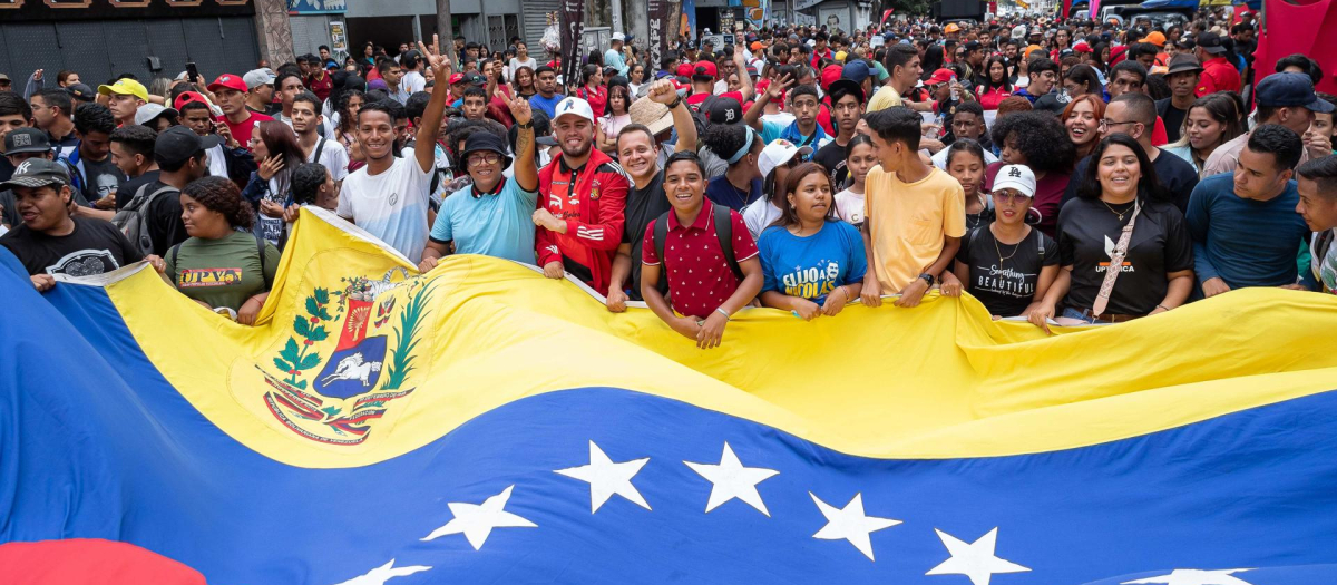 Los ciudadanos venezolanos se siguen movilizando a las calles