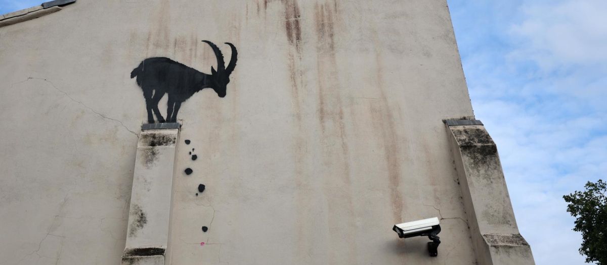 Nueva obra de Banksy en el suroeste de Londres