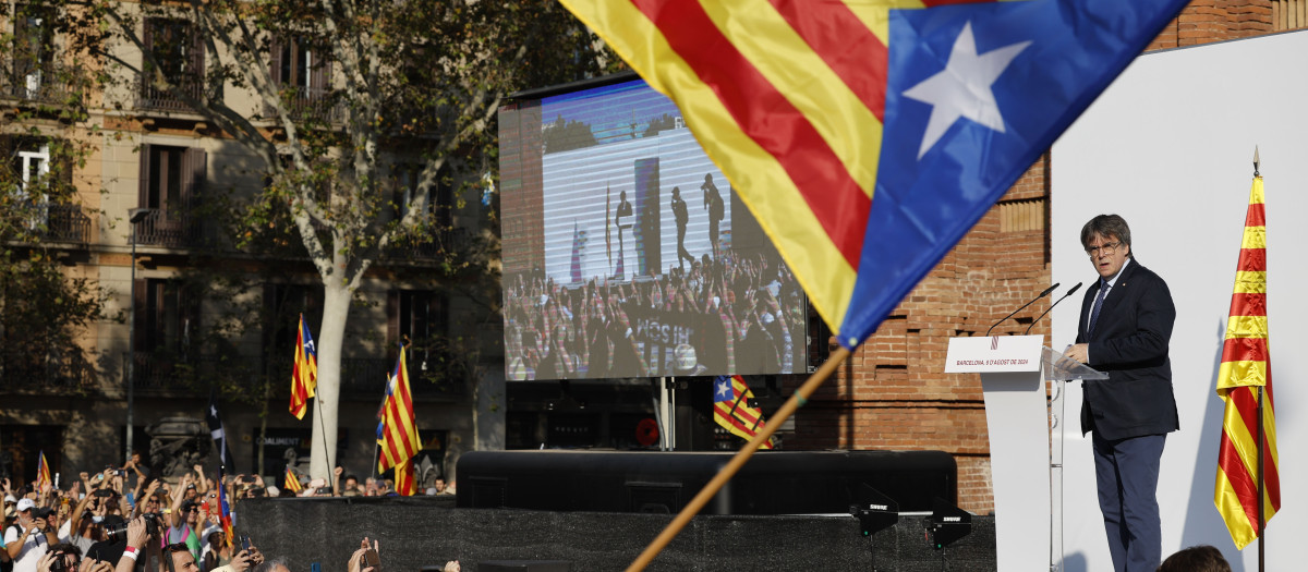 Puigdemont en España