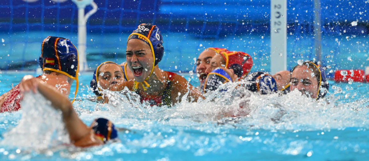 España gana el oro olímpico en waterpolo