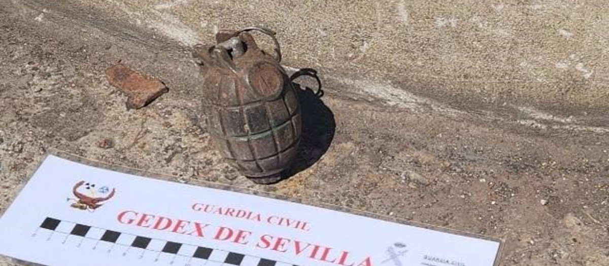 Granada de mano intervenida en el puerto de Sevilla.

Agentes de la Guardia Civil de Sevilla especialistas en la desactivación de artefactos y explosivos han procedido a la identificación e intervención de una granada de mano tipo MILSS, localizada en inmediaciones del puerto de Sevilla.

POLITICA 
GUARDIA CIVIL