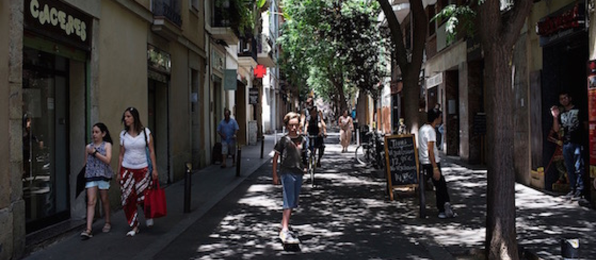 Barrio de Gràcia de Barcelona