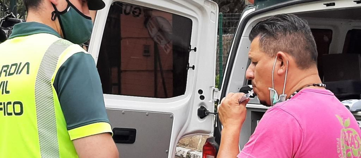 Control de drogas Drogotest de la DGT