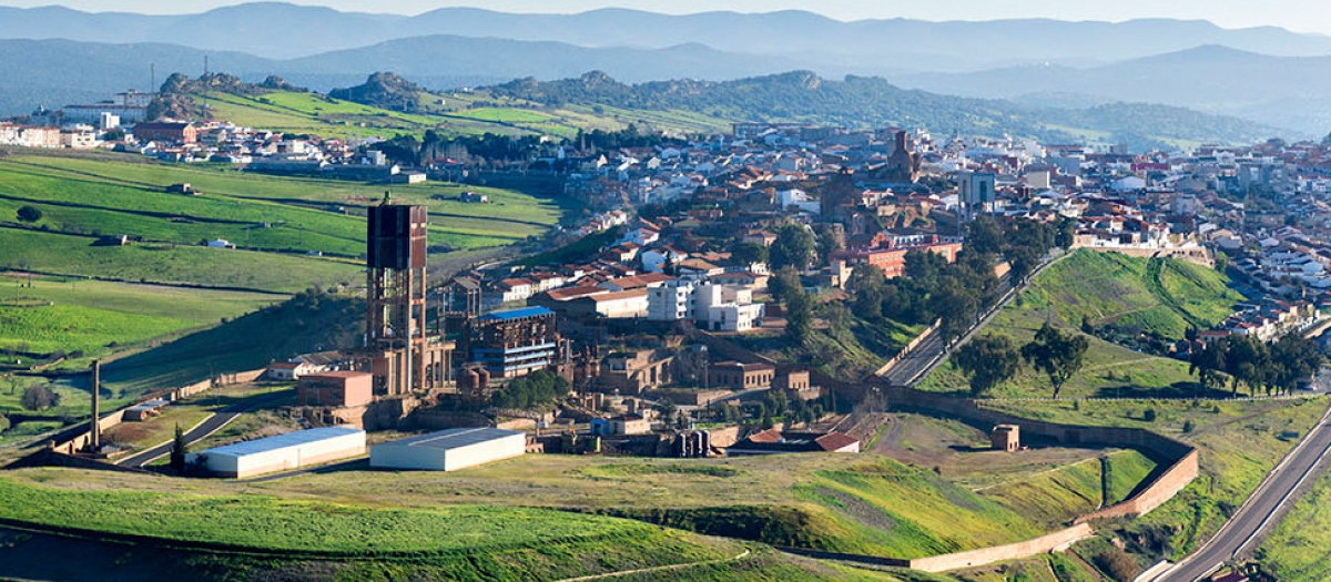 Vista del Parque Minero de Almadén