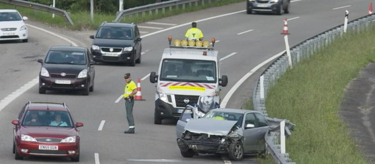 El desastroso estado de las carreteras es uno de los factores que influyen en los accidentes