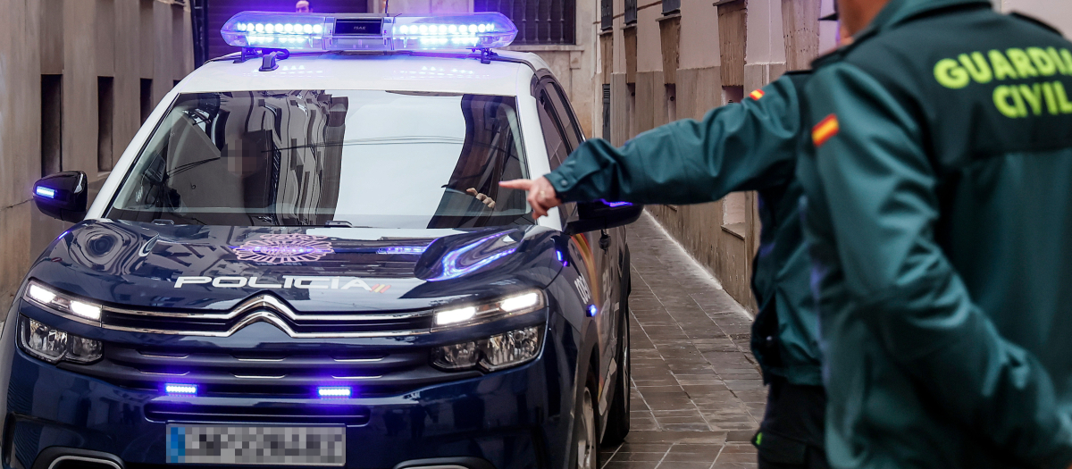 Agentes de Policía y Guardia Civil en una imagen de archivo