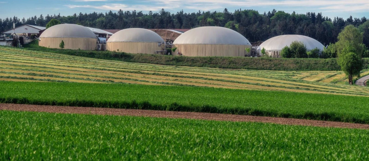 Plantas de biometano que utilizan residuos agrícolas y ganaderos para generar energía renovable