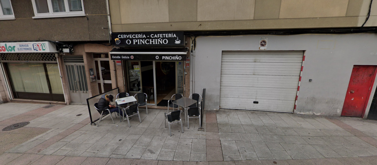 Bar donde ocurrió todo en La Coruña