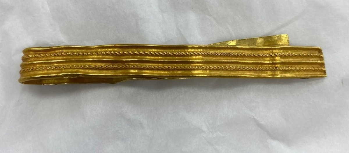 Pulsera de oro de la época romana