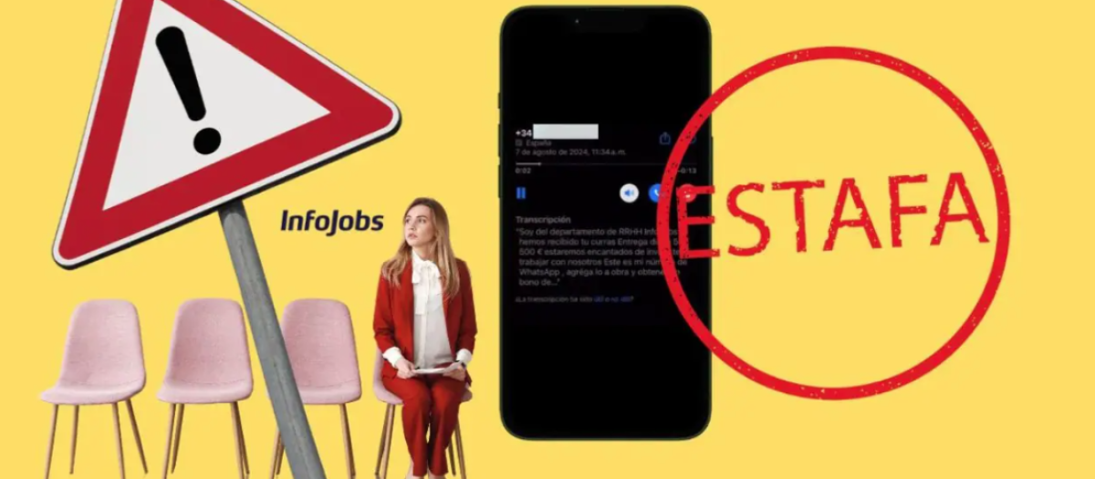 Cuidado si recibes una llamada del departamento de recursos humanos de InfoJobs