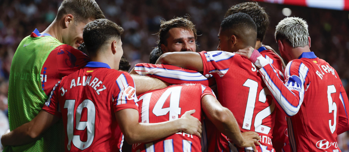 El Atlético de Madrid venció al Girona en el Metropolitano