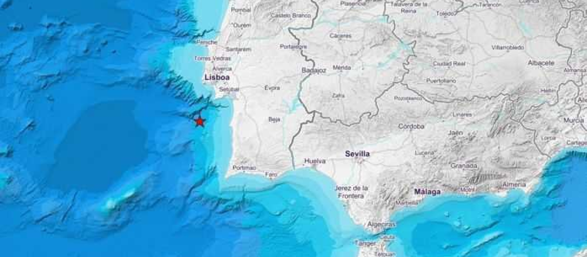 Registrado un terremoto de magnitud 6,2 al sur de Lisboa