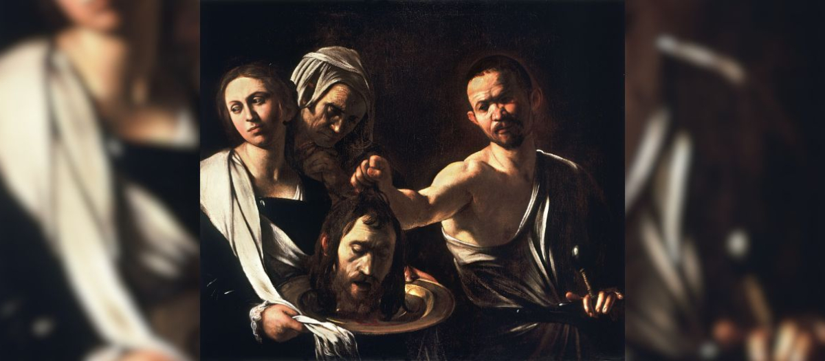 Salomé con la cabeza de Juan el Bautista de Caravaggio