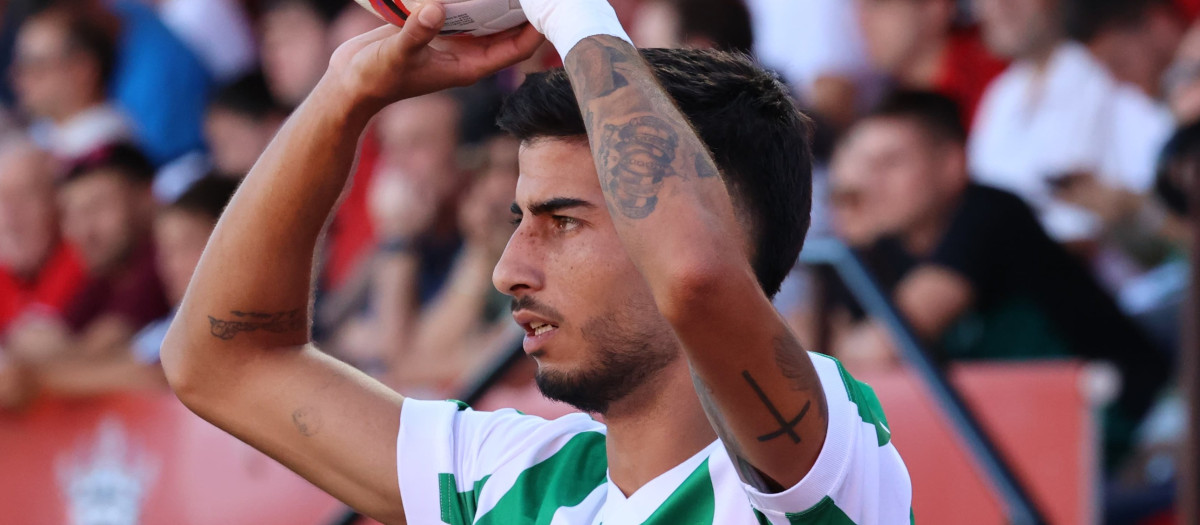 José Manuel Calderón, durante el partido ante el Mirandés