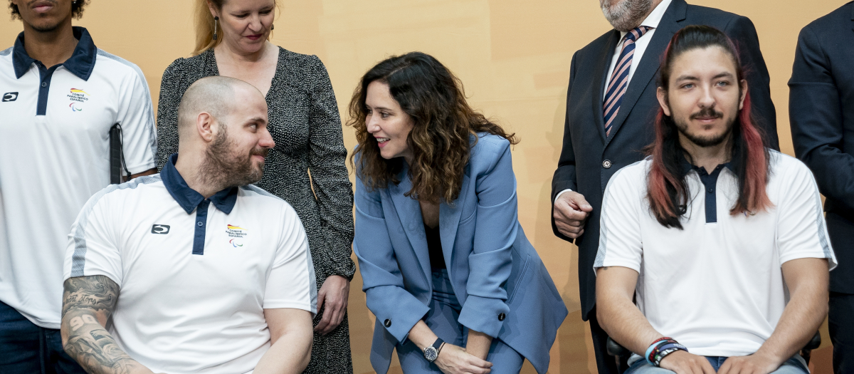 La presidenta de la Comunidad de Madrid, Isabel Díaz Ayuso