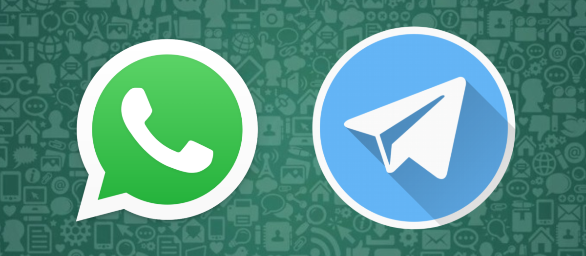 WhatsApp y Telegram