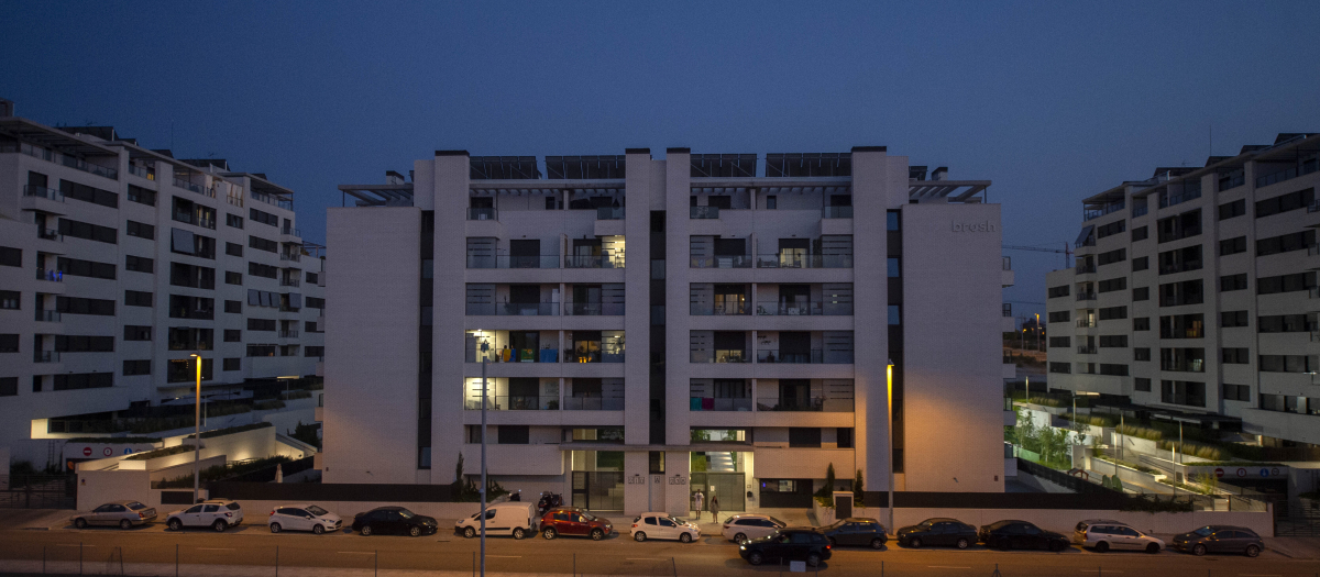 Un edificio de viviendas en El Cañaveral