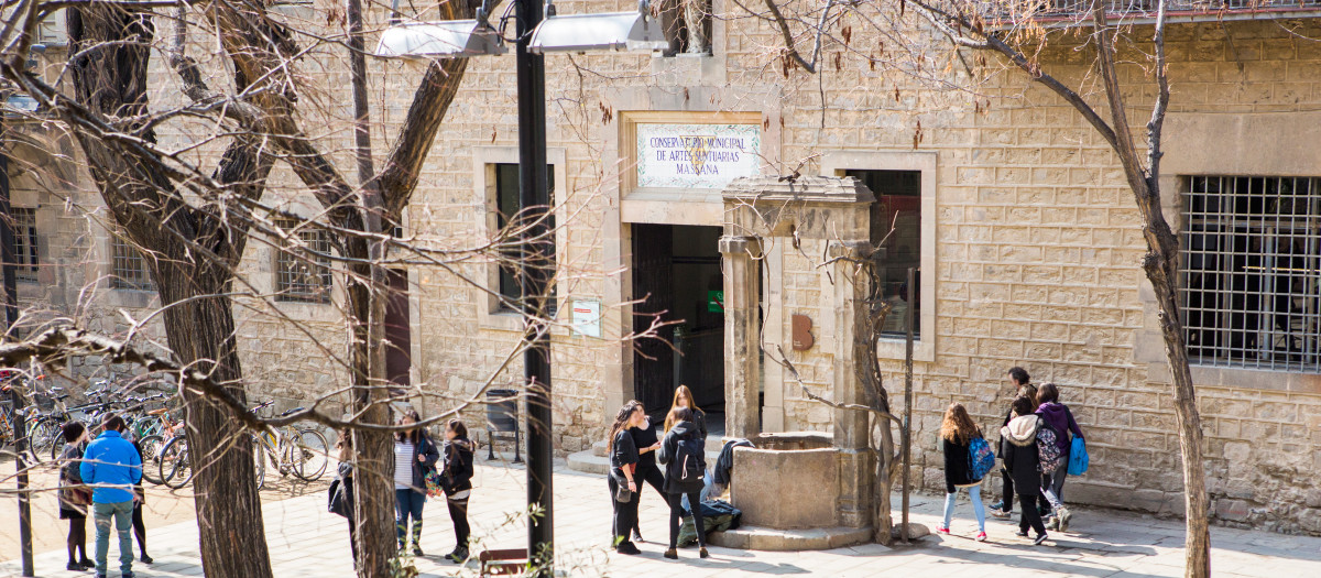 La antigua Escola Massana