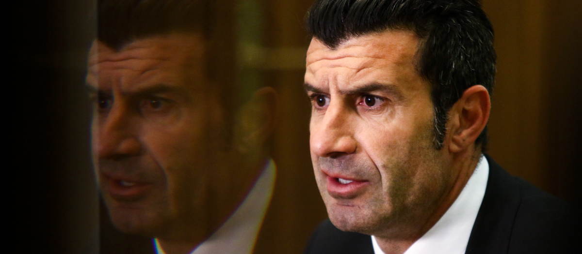 Luis Figo is the honorary guest of the First International Tour Operator Meeting "Meet Up Sarajevo" where participate more than 200 travel agencies, including media representatives. 29.03.2019., Sarajevo, Bosnia and Herzegovina -