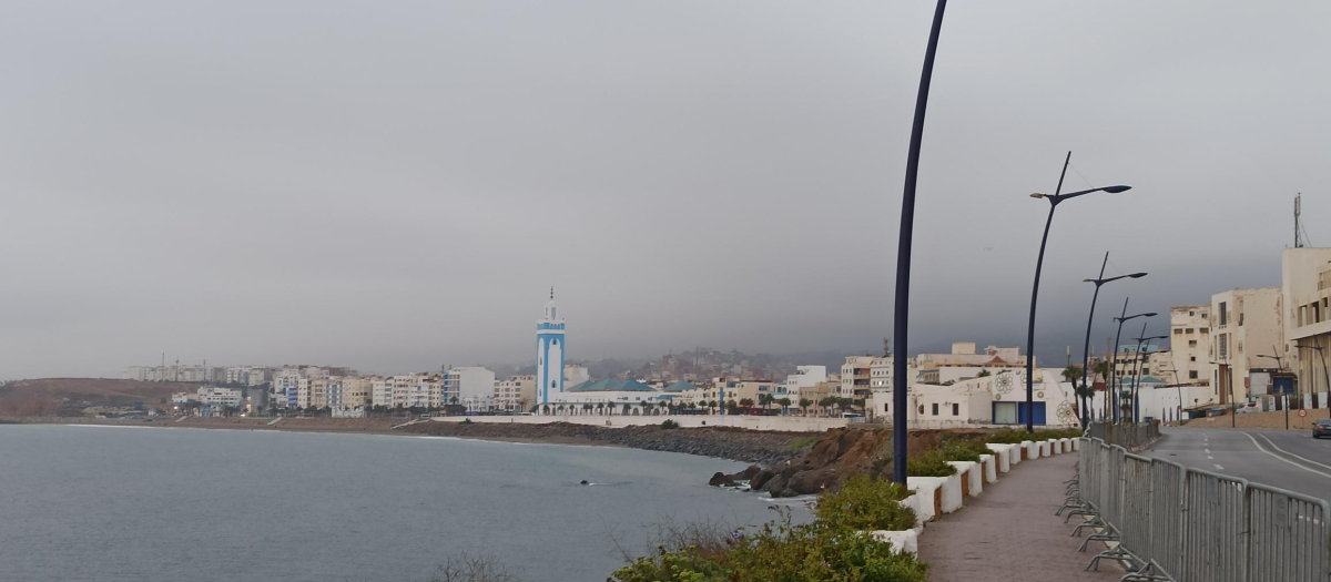 La distancia que separa la frontera de Ceuta con Castillejos (Marruecos) se encuentra completamente vallada