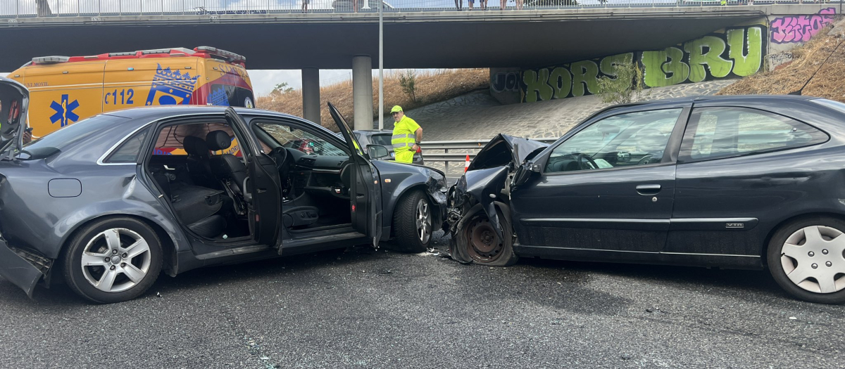 Imágenes del accidente