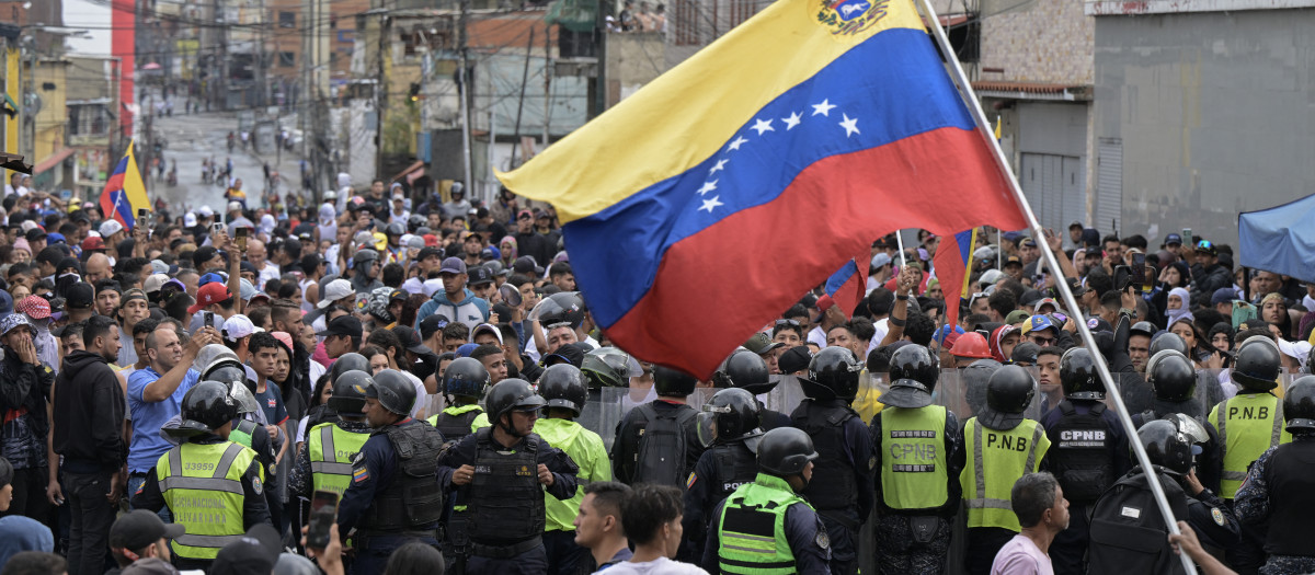 Protestas tras las elecciones presidenciales de Venezuela