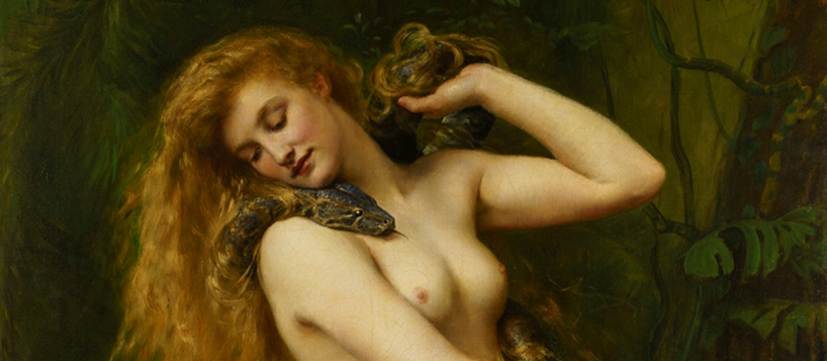 «Lilith», de John Collier (detalle)