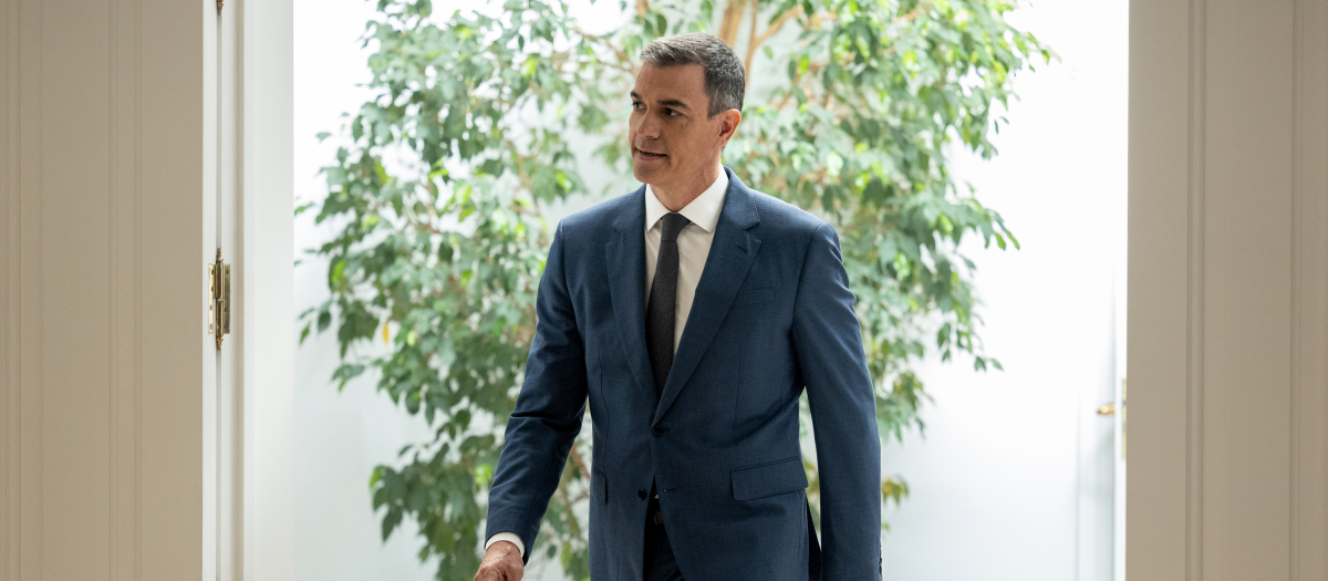 El presidente del Gobierno, Pedro Sánchez