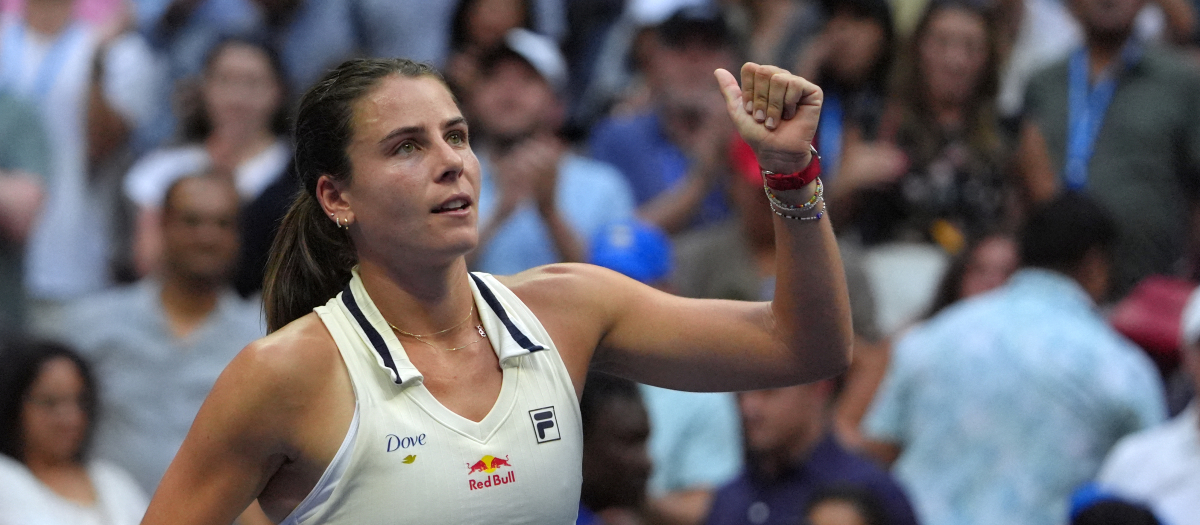 Emma Navarro está en los cuartos de final del US Open