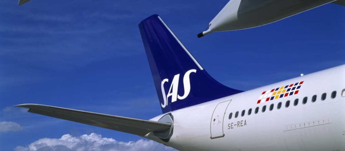 Avión de SAS