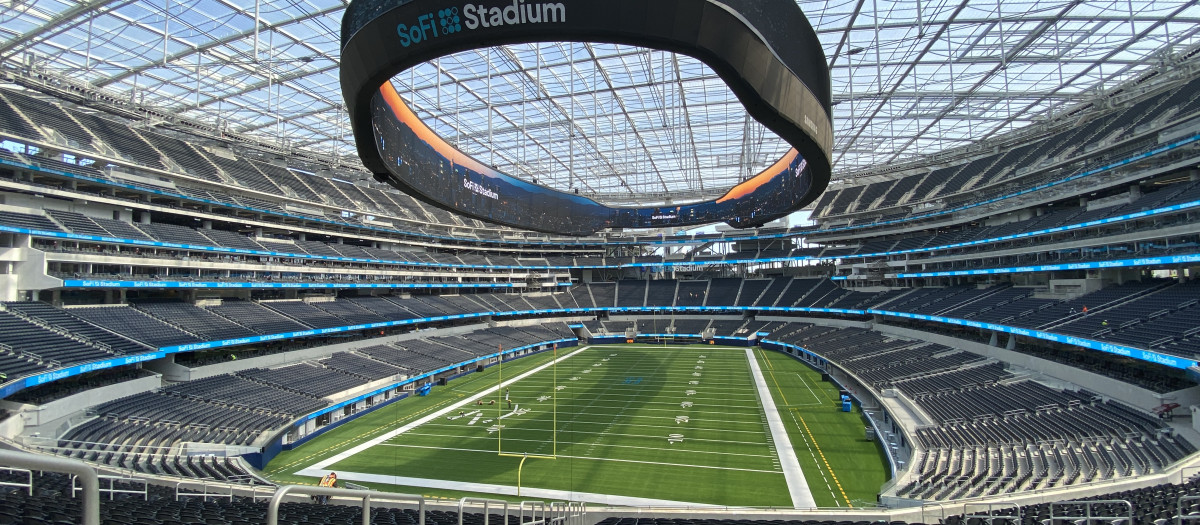 Videomarcador del SoFi Stadium