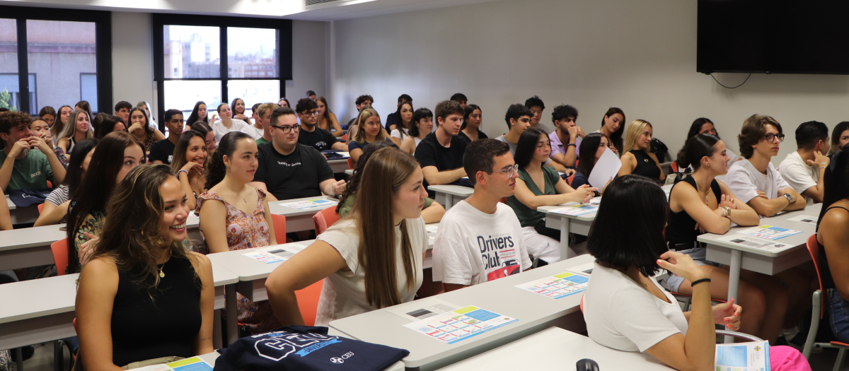 Jornada de Bienvenida de la CEU UCH celebrada en el campus de Alfara del Patriarca, en Valencia