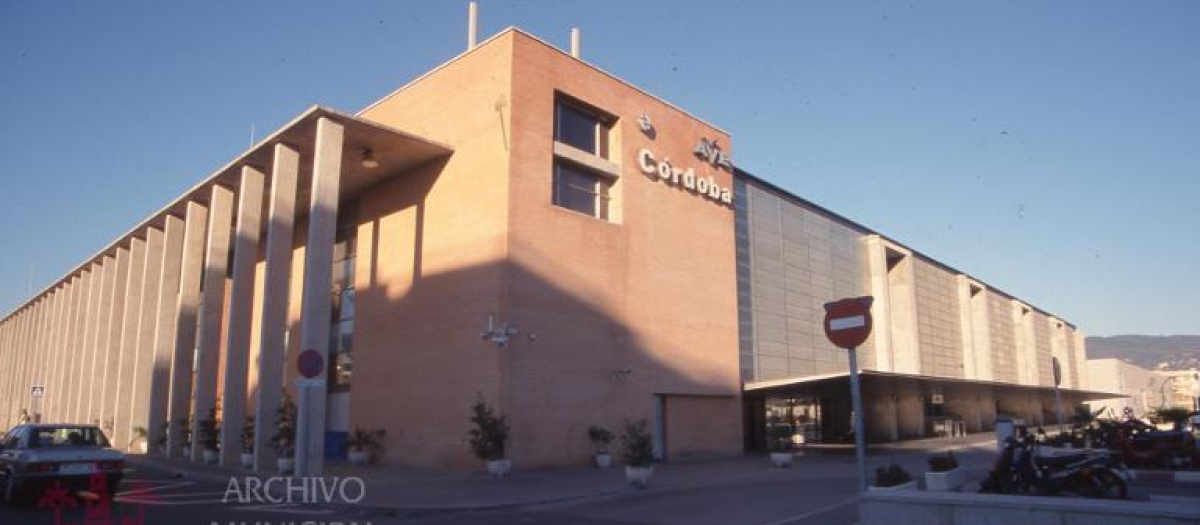 Fachada de la nueva estación de Córdoba