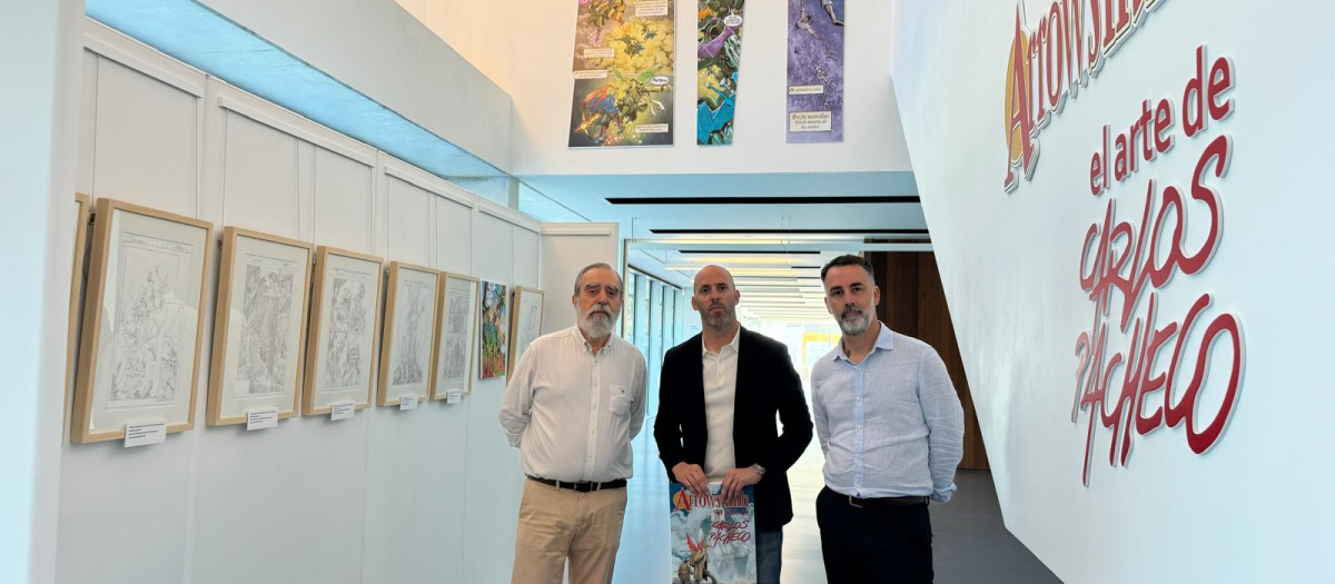 La Biblioteca Grupo Cántico inaugura Arrowsmith, El Arte de Carlos Pacheco