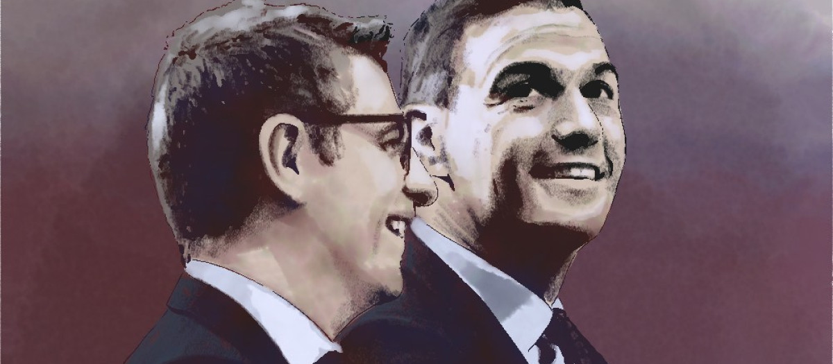 Félix Bolaños y Pedro Sánchez