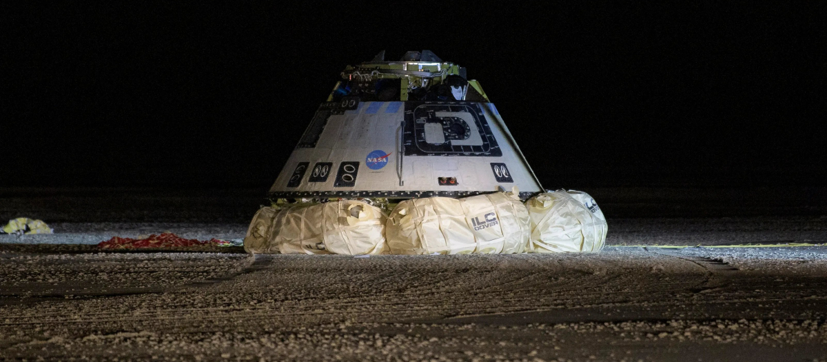 La nave Starliner ha regresado a la Tierra