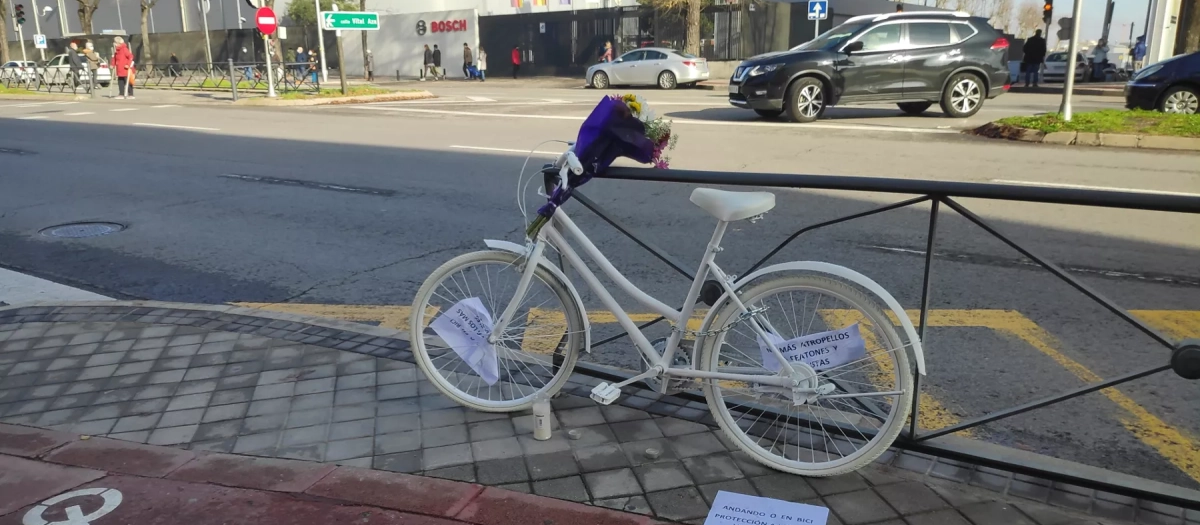 Una de las piezas ubicadas en Madrid