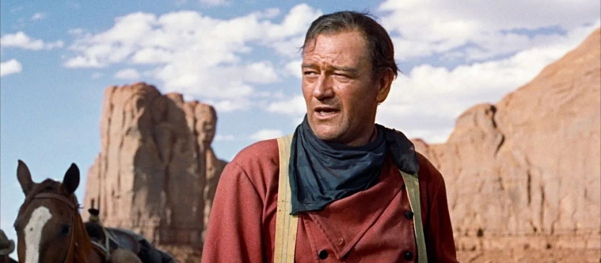 John Wayne, en 'Centauros del desierto'