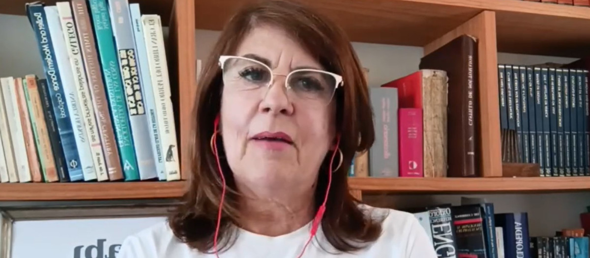 La presidenta de Hablamos Español, Gloria Lago