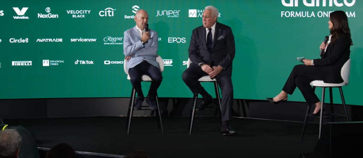 Presentación de Adrian Newey con Aston Martin