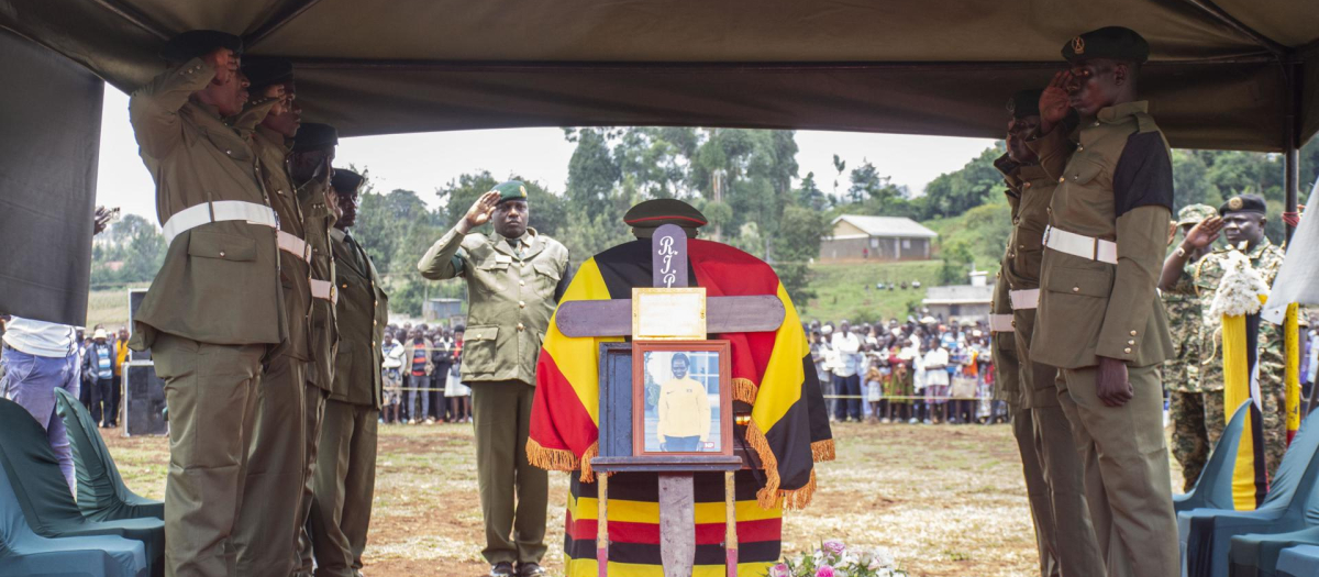 Funeral a Rebecca Cheptegei