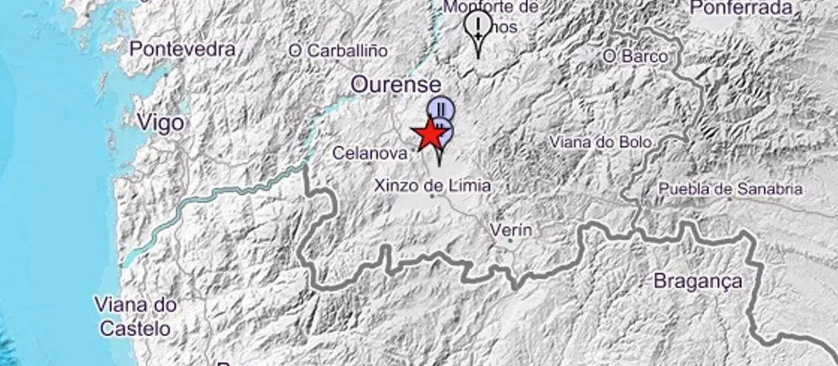 Terremoto en Xunqueira de Ambia (Orense)