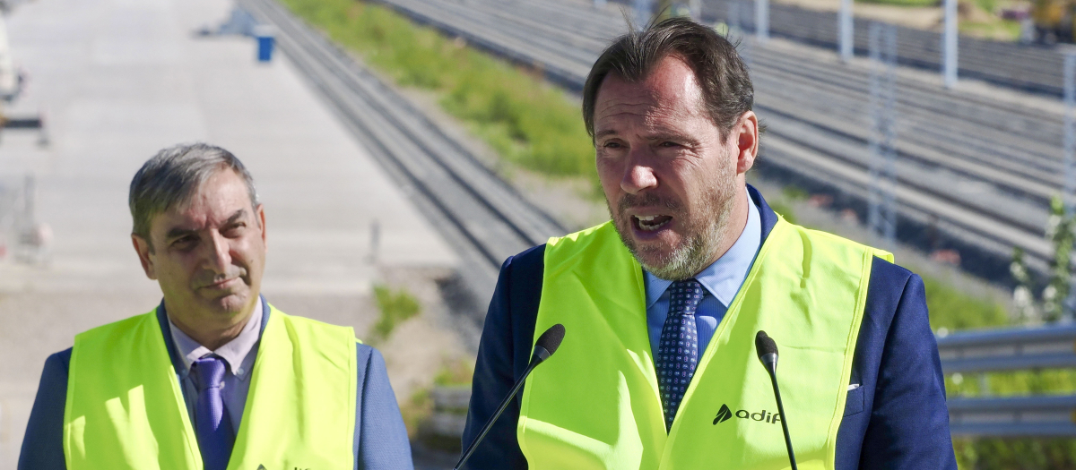 El ministro de Transportes y Movilidad Sostenible, Óscar Puente, visita este lunes las obras de la nueva estación intermodal de Valladolid