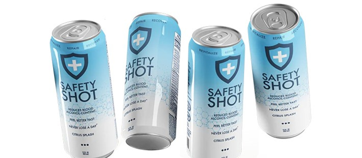 Las latas de Safety Shot prometen acabar con la resaca