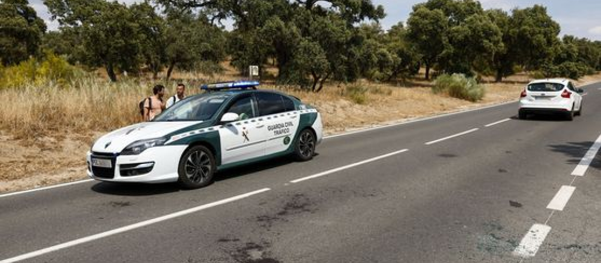 Imagen de archivo de un vehículo de la Guardia Civil.