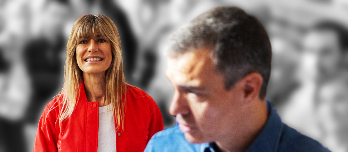 Begoña Gómez y Pedro Sánchez, en una imagen de archivo