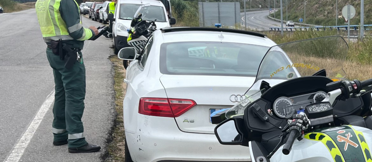 Hombre cazado por la Guardia Civil en Galicia