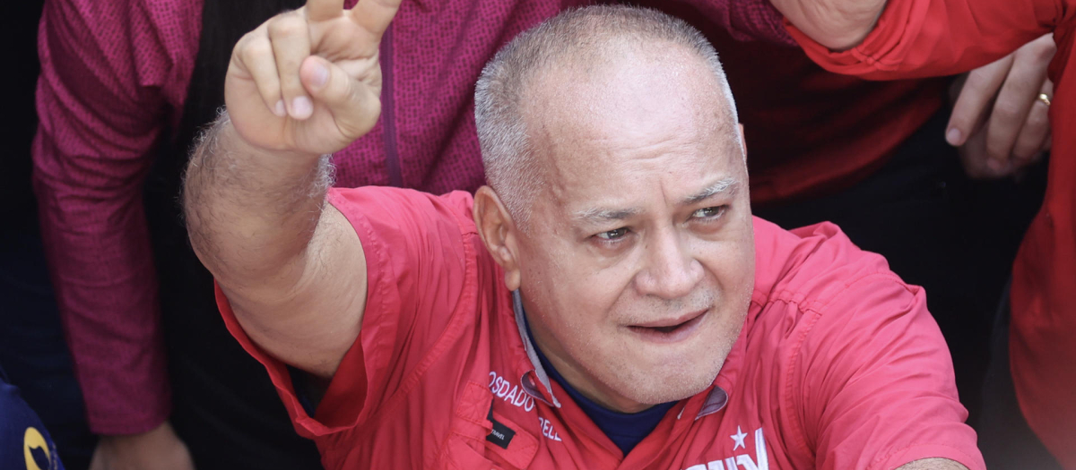 El ministro del interior de Venezuela, Diosdado Cabello